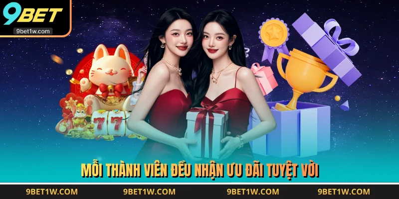 Mỗi thành viên đều nhận ưu đãi tuyệt vời